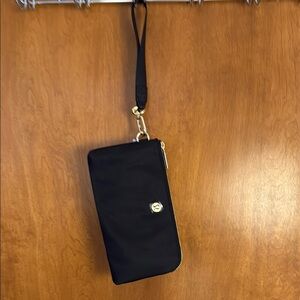 Lululemon Athletica Black Wristlet Clutch